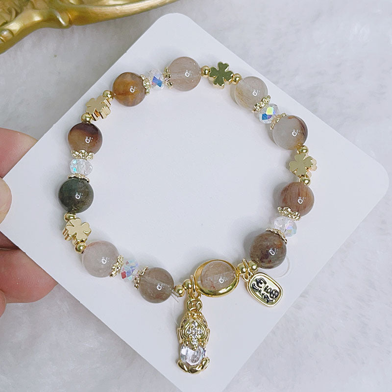 Lucky Pixiu Citrine Healing Energy Bracelet